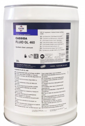 CASSIDA FM GEAR OIL 460        22L   NUA