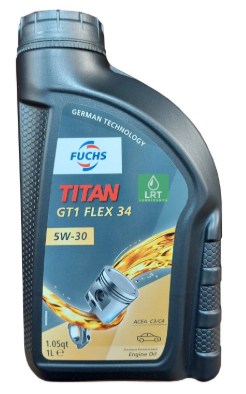 TITAN GT1 FLEX 34 5W-30         N 1L PLA