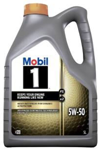 MOBIL 1 FS X2 5W50	4x5 Ltr Kanister