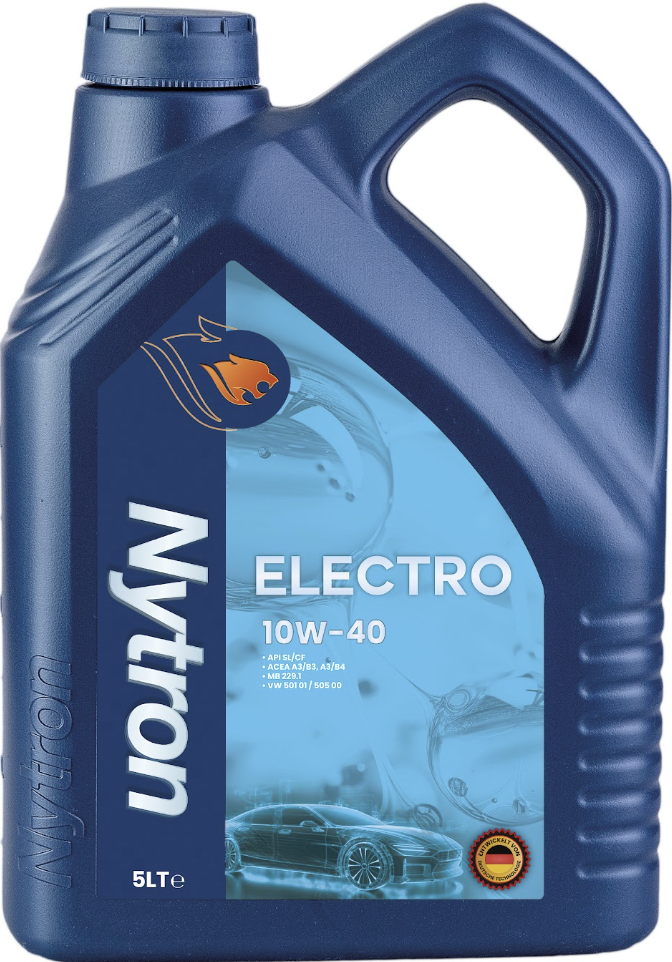 NYTRON ELECTRO 10W/40 SN/CF	4x5Ltr Bottle